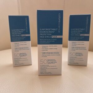 Colorescience SUNFORGETTABLE ENVIROSCREEN FACE SHIELD "FLEX" - Medium, NEW